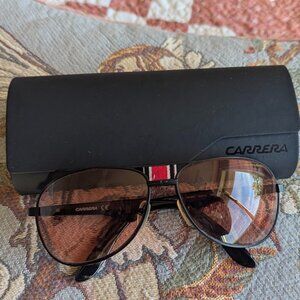 Carrera Aviator Sunglasses and Case 6006 MPZRC 63 14 135 Polarized FRAMES